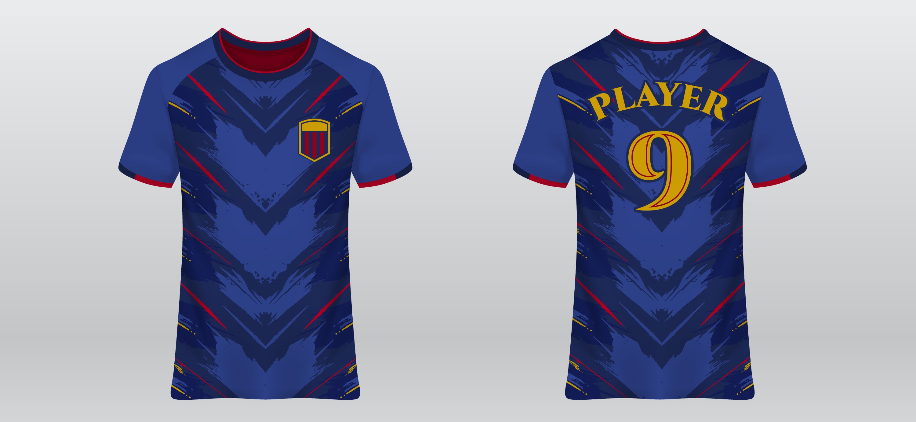 custom name and number sport t shirt printing